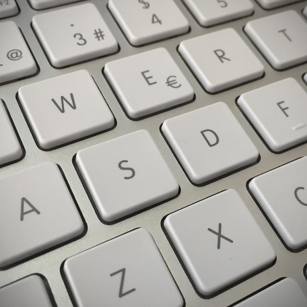 decorative image - closeup of keyboard